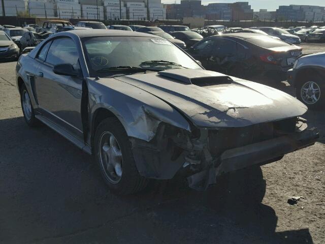 1FAFP40694F166186 - 2004 FORD MUSTANG GRAY photo 1