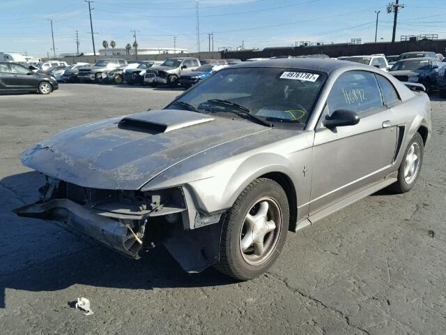 1FAFP40694F166186 - 2004 FORD MUSTANG GRAY photo 2