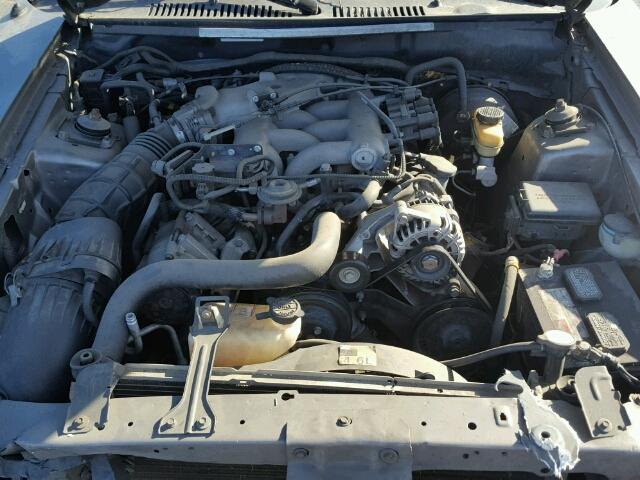 1FAFP40694F166186 - 2004 FORD MUSTANG GRAY photo 7