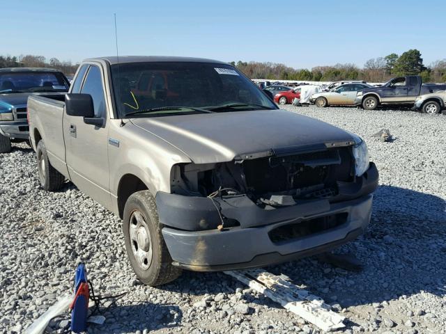 1FTRF12216NB82345 - 2006 FORD F150 BROWN photo 1