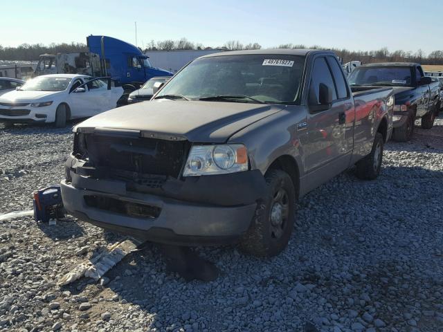 1FTRF12216NB82345 - 2006 FORD F150 BROWN photo 2