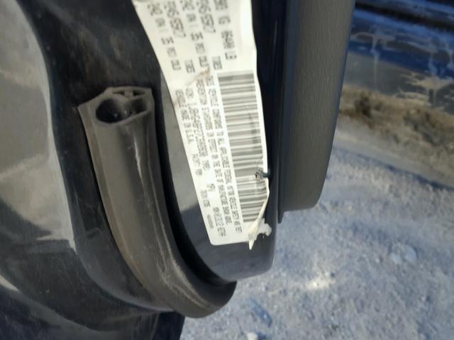 1J8HG48P27C602830 - 2007 JEEP COMMANDER გრაფიტი ფოტო 10