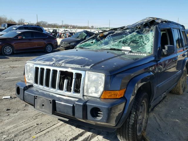 1J8HG48P27C602830 - 2007 JEEP COMMANDER CHARCOAL photo 2