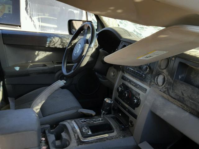 1J8HG48P27C602830 - 2007 JEEP COMMANDER გრაფიტი ფოტო 5