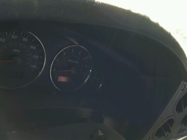 1J8HG48P27C602830 - 2007 JEEP COMMANDER გრაფიტი ფოტო 8