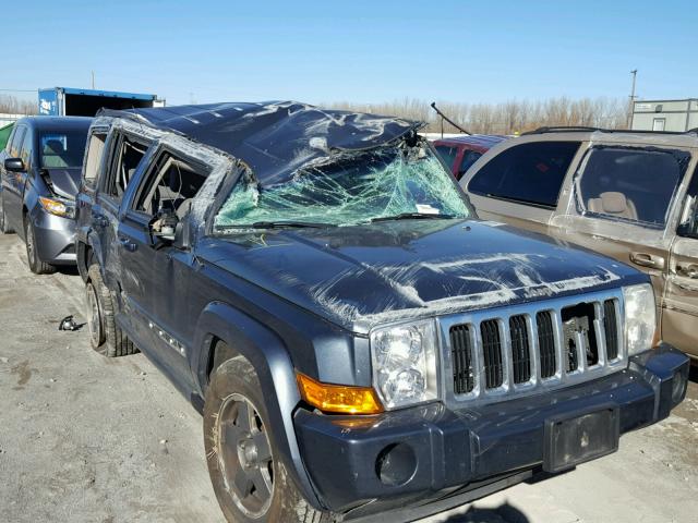 1J8HG48P27C602830 - 2007 JEEP COMMANDER გრაფიტი ფოტო 9