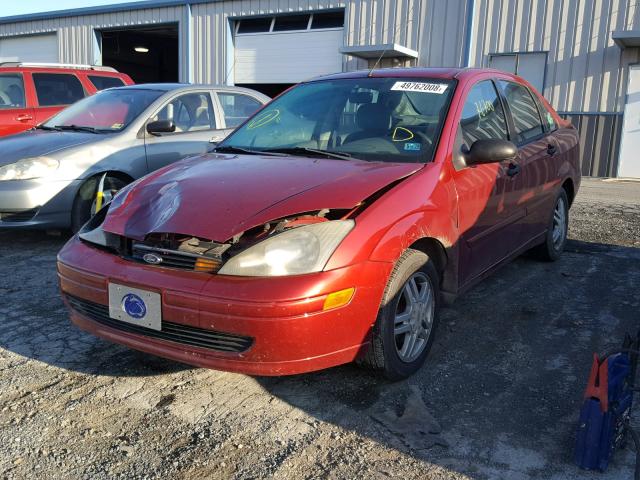 1FAFP343X3W130399 - 2003 FORD FOCUS SE C RED photo 2