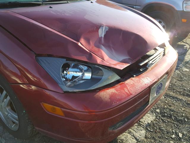 1FAFP343X3W130399 - 2003 FORD FOCUS SE C RED photo 9