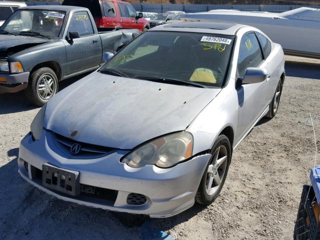 JH4DC53072C016150 - 2002 ACURA RSX TYPE-S SILVER photo 2