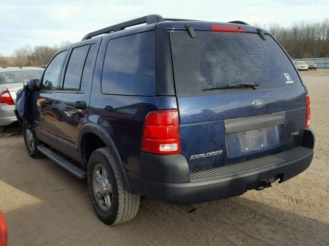 1FMZU72K45UB55097 - 2005 FORD EXPLORER X BLUE photo 3