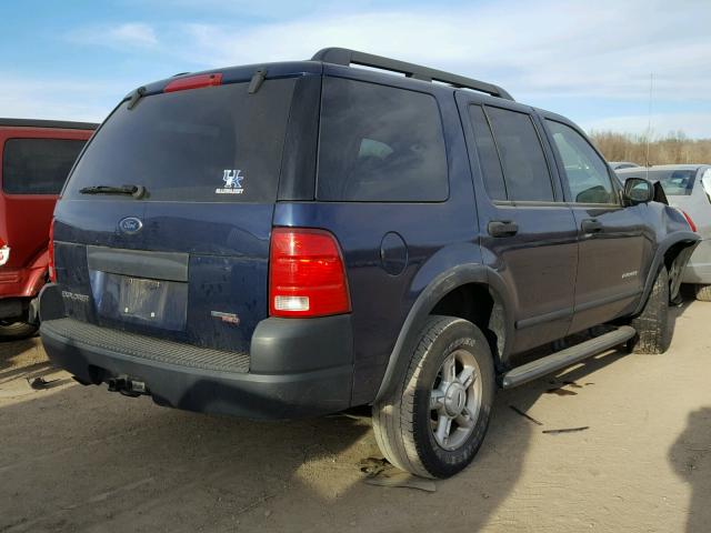 1FMZU72K45UB55097 - 2005 FORD EXPLORER X BLUE photo 4