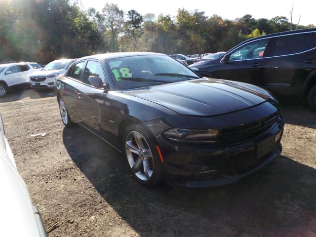 2C3CDXCT7JH176934 - 2018 DODGE CHARGER R/ GRAY photo 1