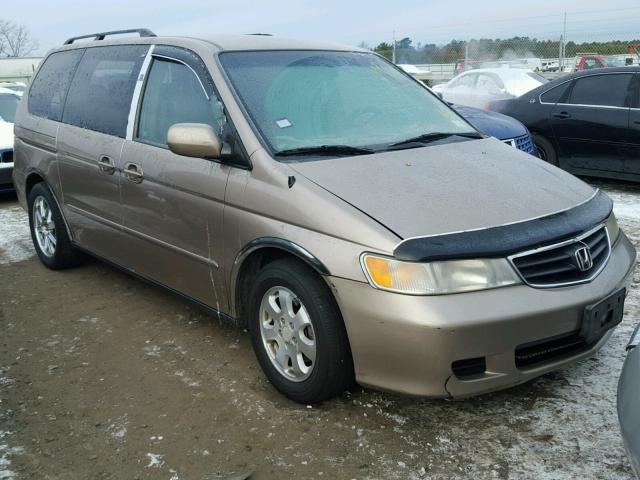 5FNRL18054B116102 - 2004 HONDA ODYSSEY EX GOLD photo 1