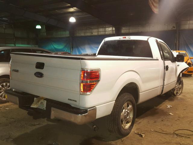 1FTMF1CM1EKE77827 - 2014 FORD F150 WHITE photo 4