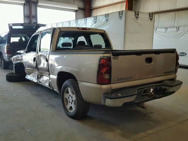 2GCEC13T851126935 - 2005 CHEVROLET SILVERADO GOLD photo 3