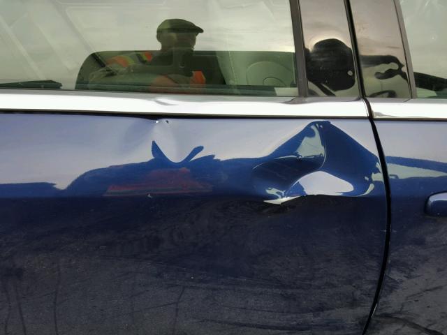 3LNHM28T37R620882 - 2007 LINCOLN MKZ ლურჯი ფოტო 9