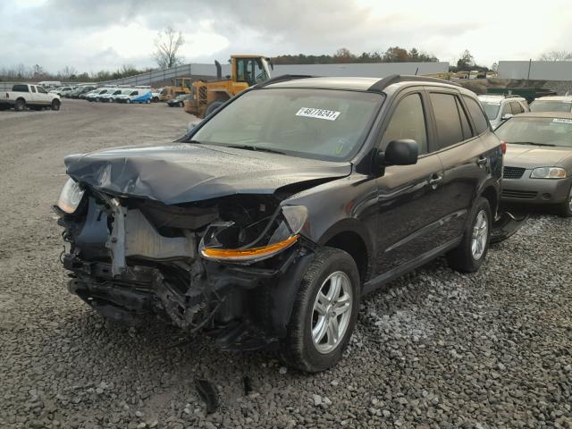 5XYZG3AB7BG066157 - 2011 HYUNDAI SANTA FE G BLUE photo 2