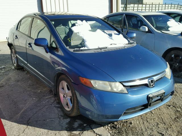 1HGFA16817L096922 - 2007 HONDA CIVIC EX BLUE photo 1