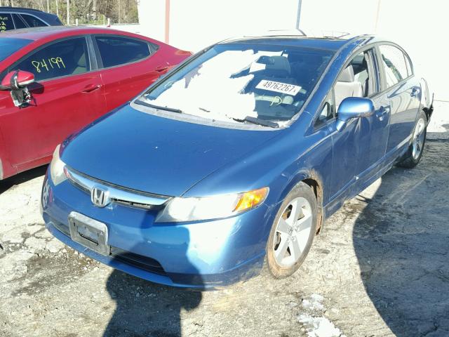 1HGFA16817L096922 - 2007 HONDA CIVIC EX ლურჯი ფოტო 2