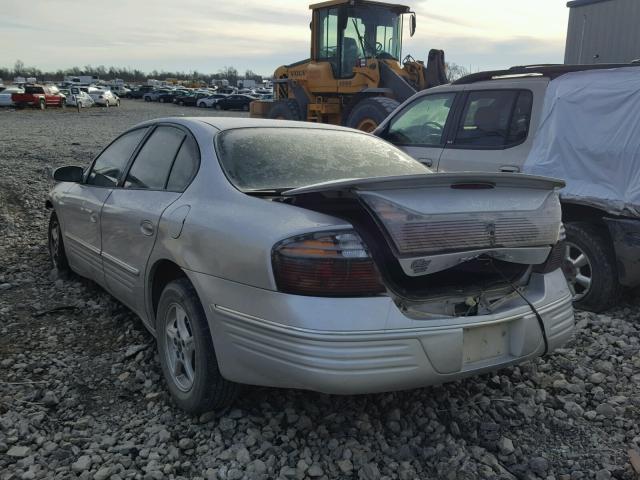 1G2HX54K714161015 - 2001 PONTIAC BONNEVILLE SILVER photo 3