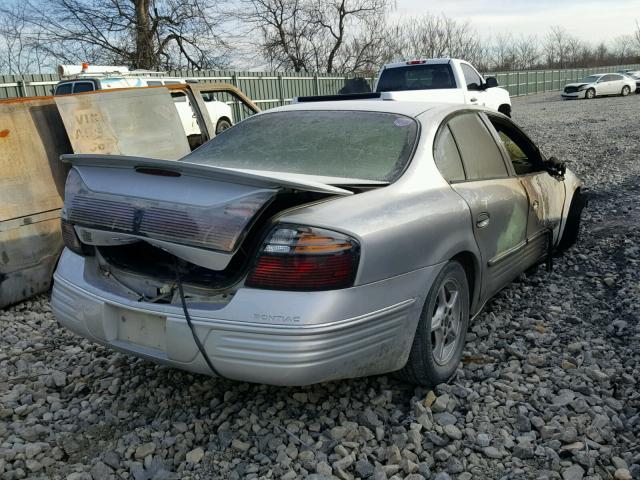 1G2HX54K714161015 - 2001 PONTIAC BONNEVILLE SILVER photo 4