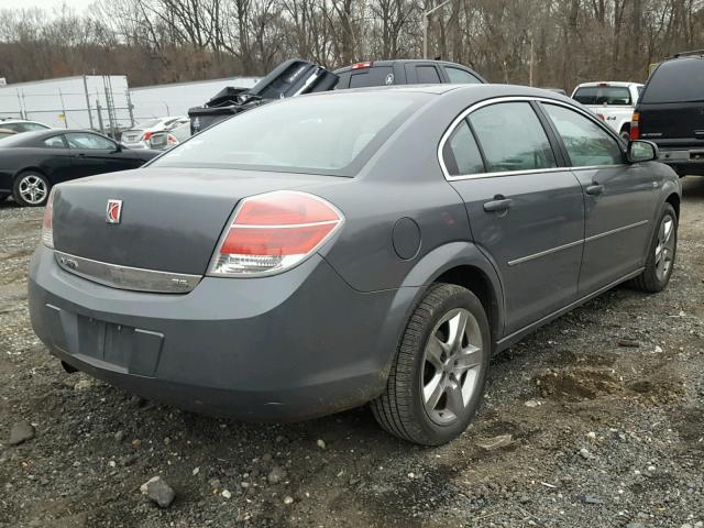 1G8ZS57N88F173848 - 2008 SATURN AURA XE GRAY photo 4