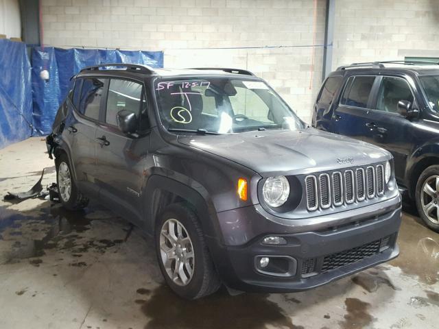 ZACCJABT4GPE16242 - 2016 JEEP RENEGADE L SILVER photo 1