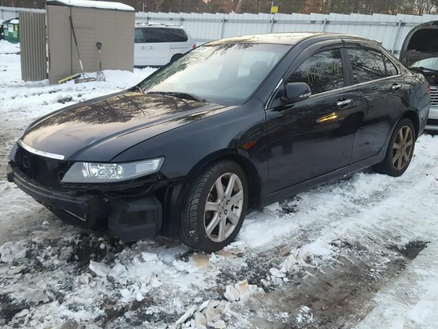 JH4CL95894C034206 - 2004 ACURA TSX BLACK photo 2