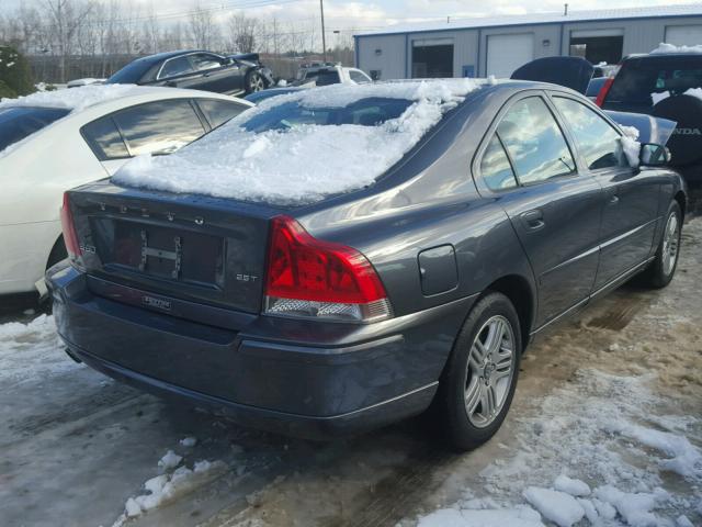 YV1RS592392722352 - 2009 VOLVO S60 2.5T GRAY photo 4