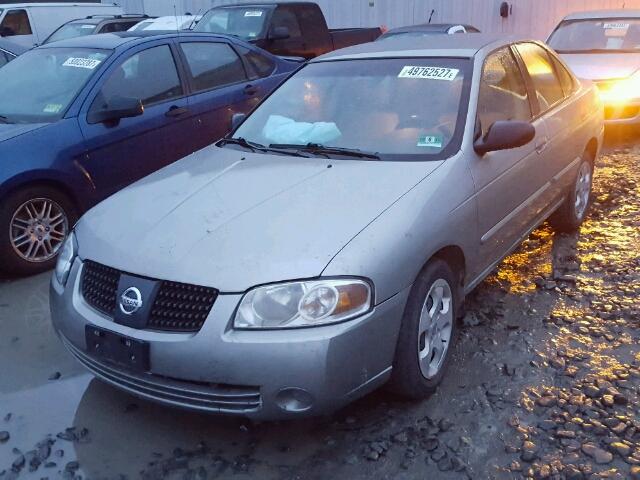 3N1CB51D64L481034 - 2004 NISSAN SENTRA 1.8 TAN photo 2