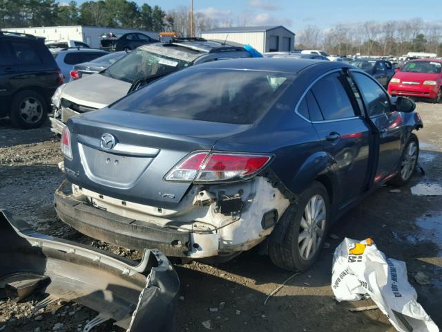 1YVHZ8DH3C5M37421 - 2012 MAZDA 6 I BLUE photo 4