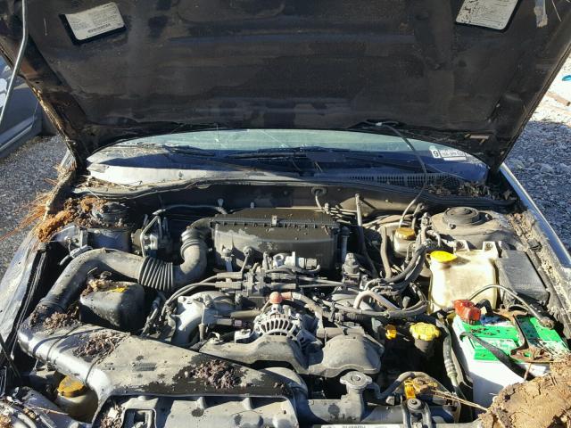 4S4BT61C737102625 - 2003 SUBARU BAJA BLACK photo 7