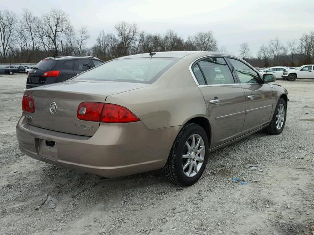 1G4HD57247U109006 - 2007 BUICK LUCERNE CX TAN photo 4