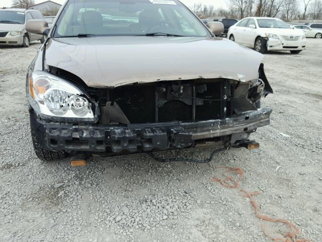 1G4HD57247U109006 - 2007 BUICK LUCERNE CX TAN photo 9