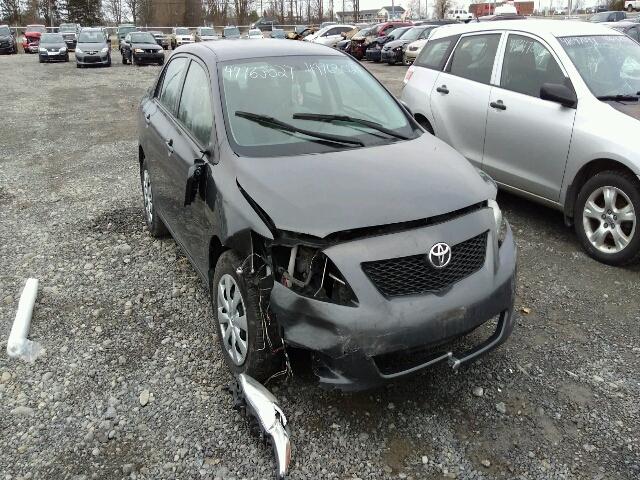 2T1BU4EE5AC312525 - 2010 TOYOTA COROLLA BA GRAY photo 1