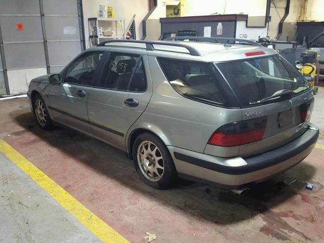 YS3ED58E213052150 - 2001 SAAB 9-5 GRAY photo 3