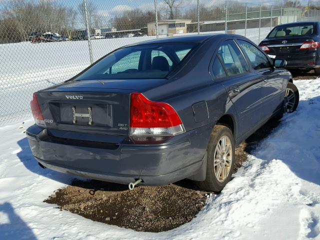 YV1RH592272615353 - 2007 VOLVO S60 2.5T GRAY photo 4