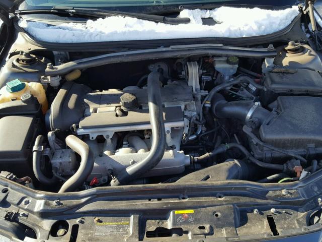 YV1RH592272615353 - 2007 VOLVO S60 2.5T GRAY photo 7