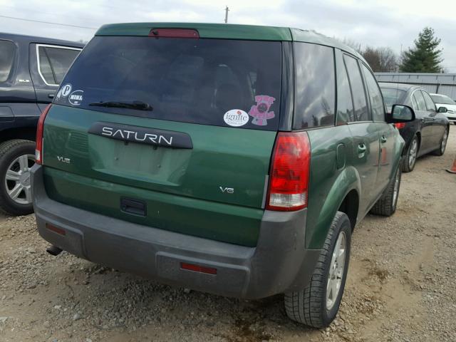 5GZCZ53404S889292 - 2004 SATURN VUE GREEN photo 4