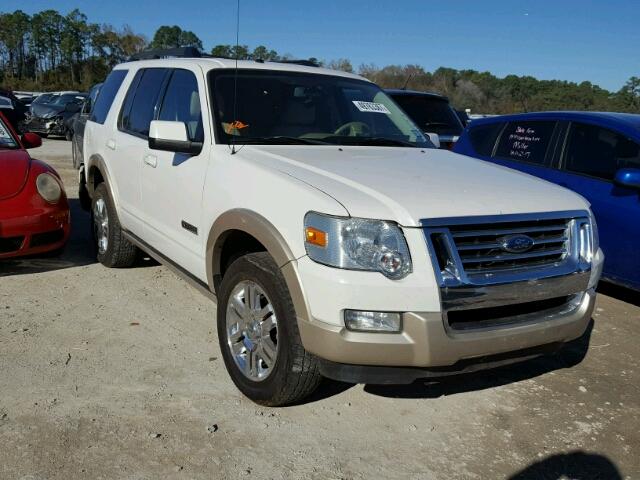 1FMEU64E48UB18877 - 2008 FORD EXPLORER E WHITE photo 1