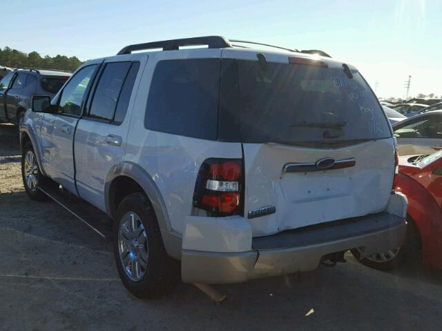 1FMEU64E48UB18877 - 2008 FORD EXPLORER E WHITE photo 3
