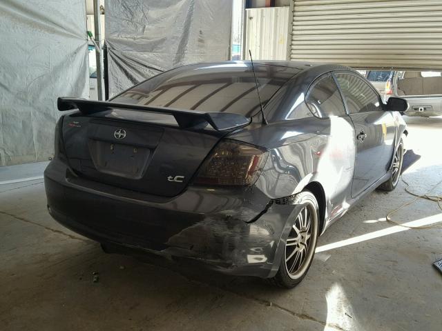 JTKDE177460124253 - 2006 TOYOTA SCION TC GRAY photo 4