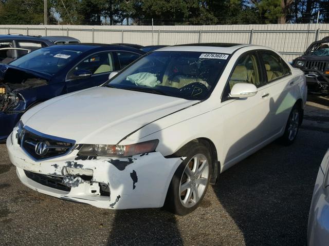 JH4CL95844C006121 - 2004 ACURA TSX WHITE photo 2