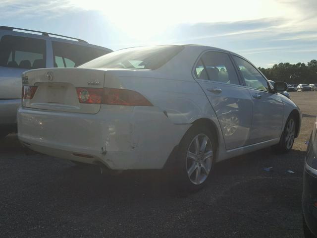 JH4CL95844C006121 - 2004 ACURA TSX WHITE photo 4