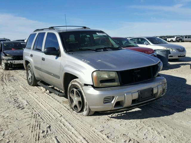 1GNDS13S642145012 - 2004 CHEVROLET TRAILBLAZE SILVER photo 1