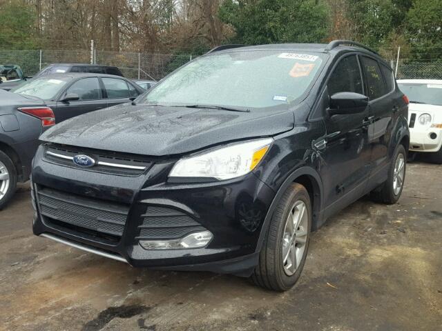 1FMCU0GX8GUA09385 - 2016 FORD ESCAPE SE BLACK photo 2