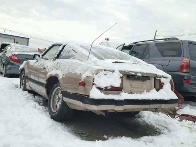 JN1HZ04S5CX447541 - 1982 DATSUN 280ZX BEIGE photo 3