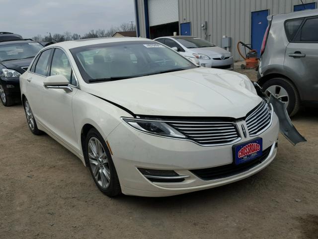 3LN6L2J93DR814512 - 2013 LINCOLN MKZ WHITE photo 1