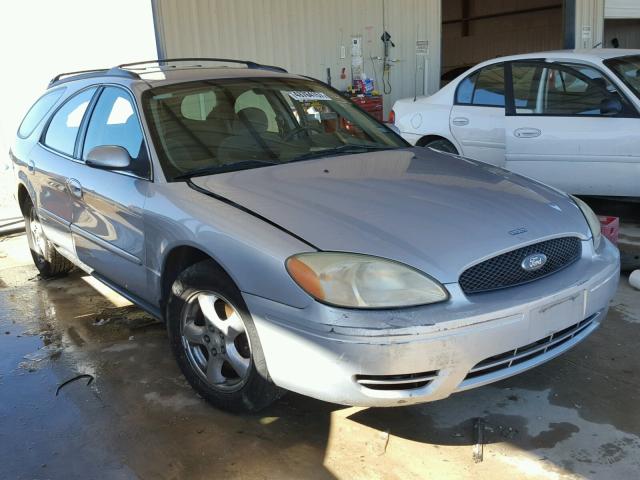 1FAFP58U94A138801 - 2004 FORD TAURUS SE SILVER photo 1