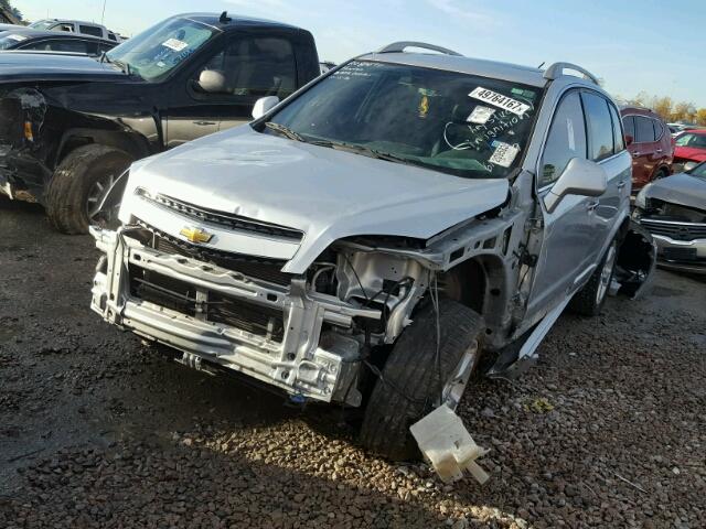 3GNAL3EKXES615329 - 2014 CHEVROLET CAPTIVA LT SILVER photo 2